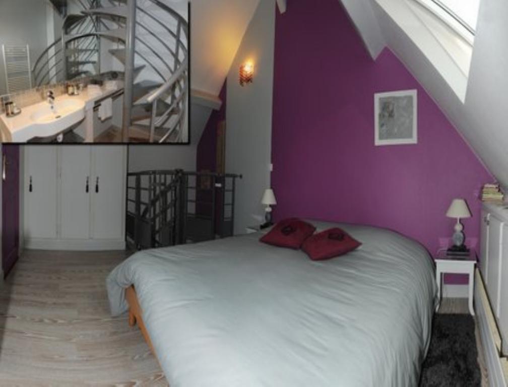 Bed and Breakfast Le Jardin des Roches Moigny Zimmer foto